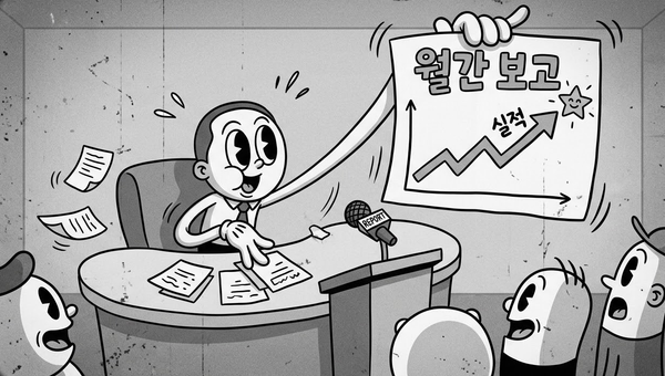 2026년 월간보고 PPT 구조 및 양식 가이드 — 칭찬받는 8장 완성법