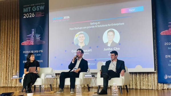MIT Global Startup Workshop 2026 - 클라이원트 조준호 대표 Selling AI 패널 발표